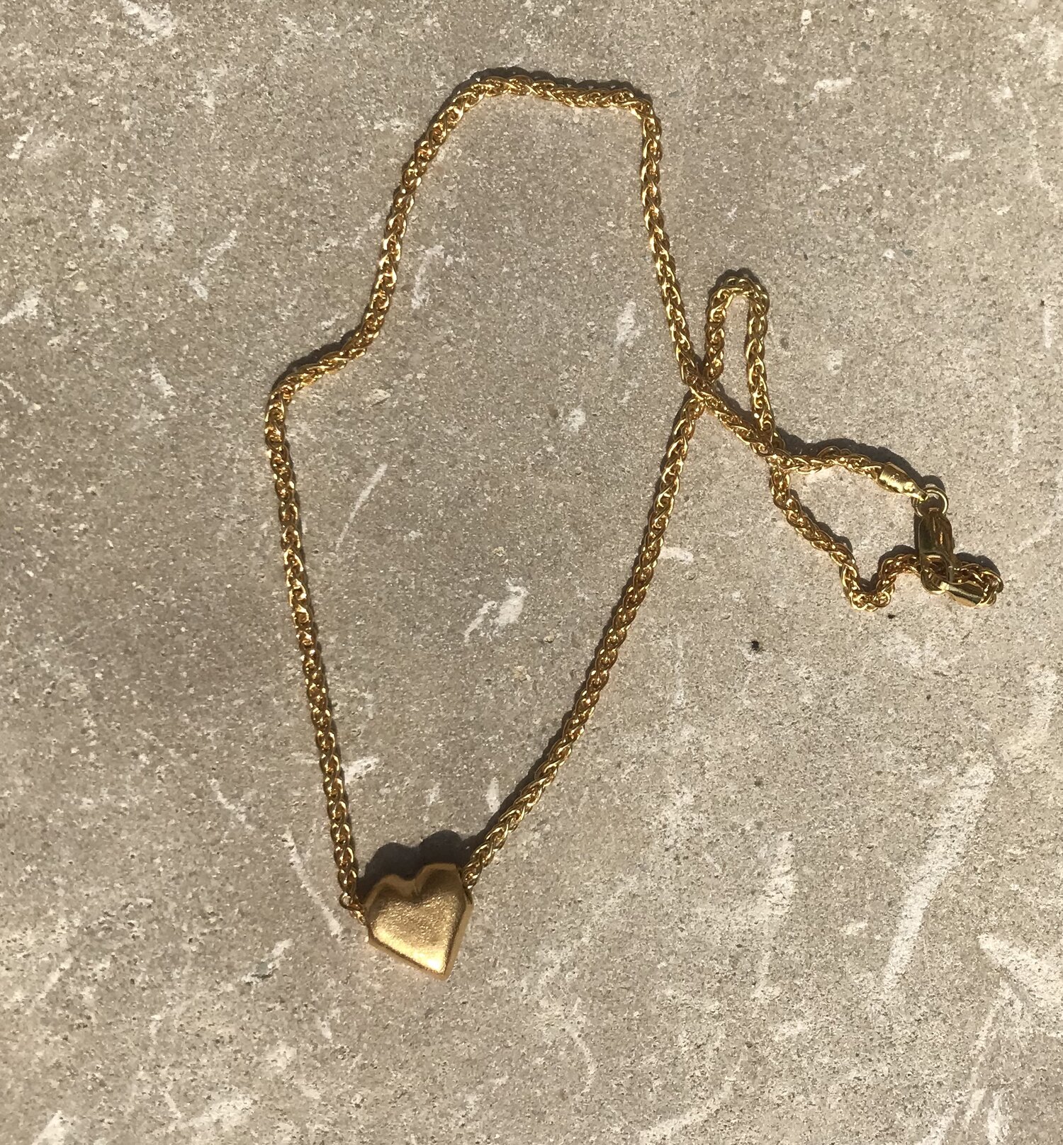 Love token necklace